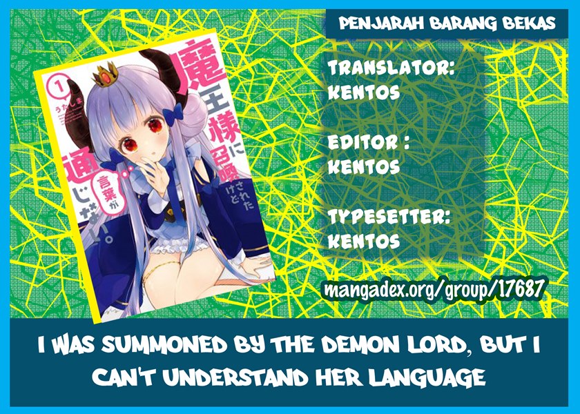 I Was Summoned By The Demon Lord, But I Can’t Understand Her Language Chapter 02 Gambar 1